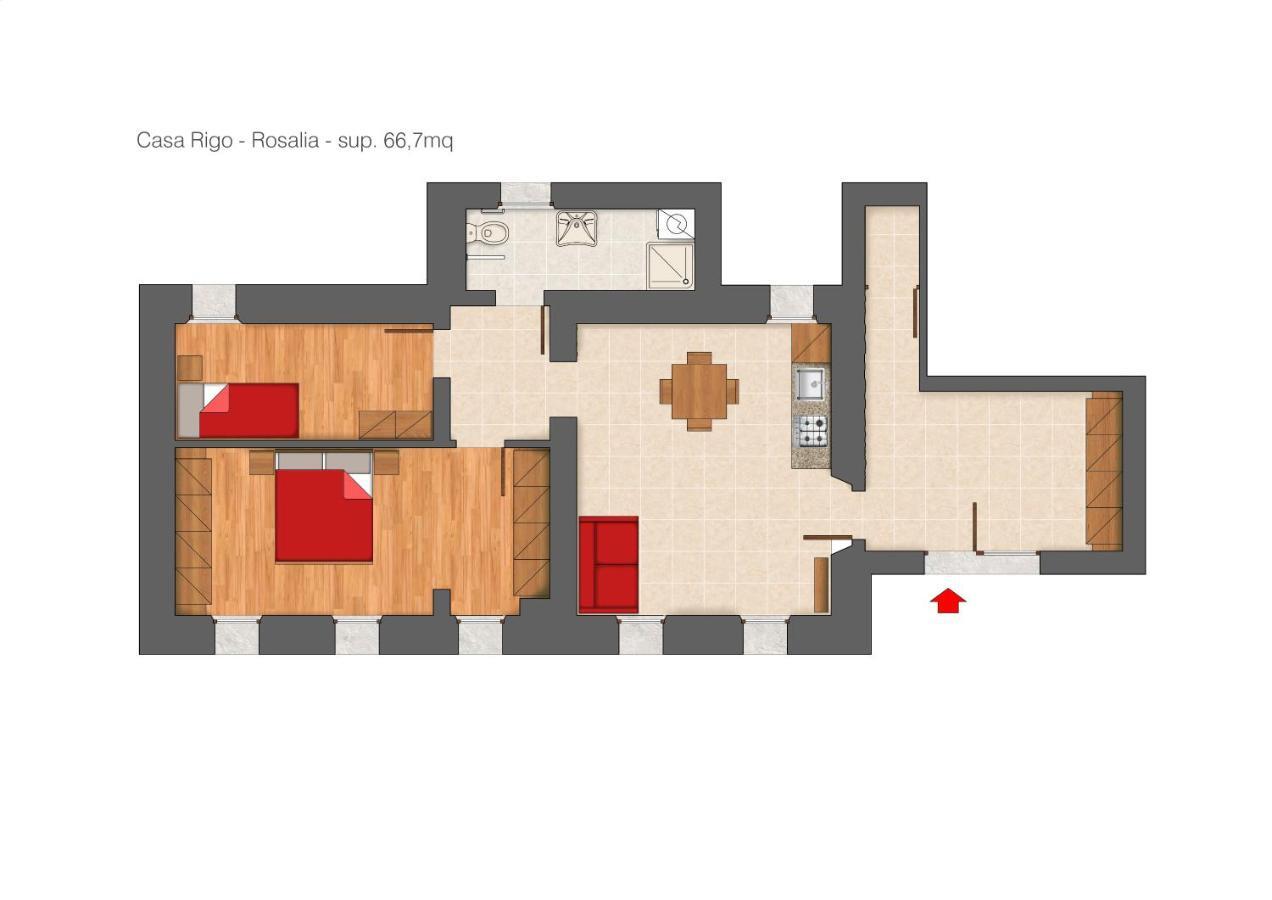 Albergo Diffuso Polcenigo Casa Rigo Экстерьер фото